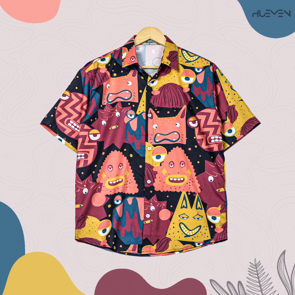 Short Sleeve Hawaii Shirt - Hide n Seek