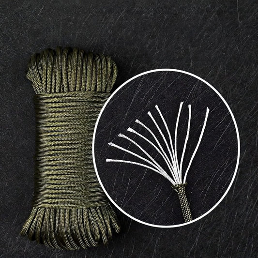 650 Military 10 Core Paracord Rope Outdoor Survival Camping Bundle