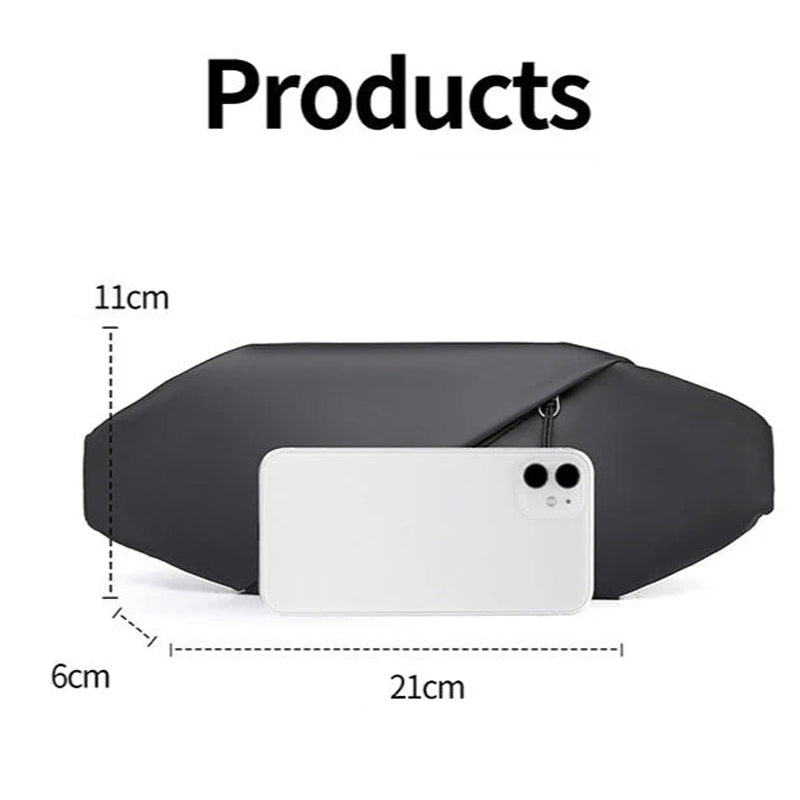 Multifunctional Mens Crossbody Shoulder and Waist Bag