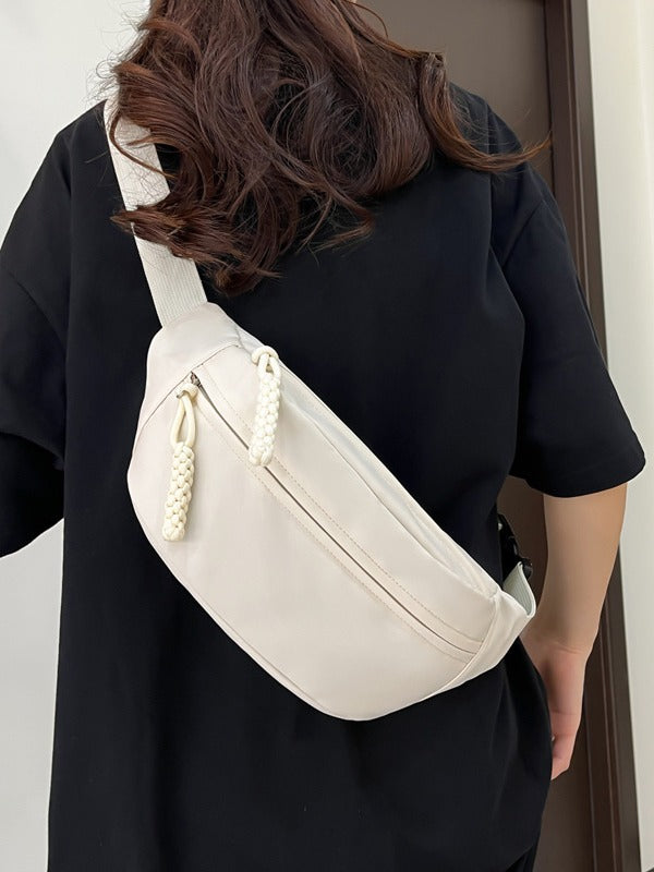 Street Style Minimalist Chest Bag Casual Crossbody Pack