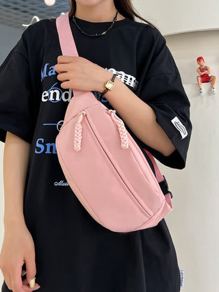Street Style Minimalist Chest Bag Casual Crossbody Pack