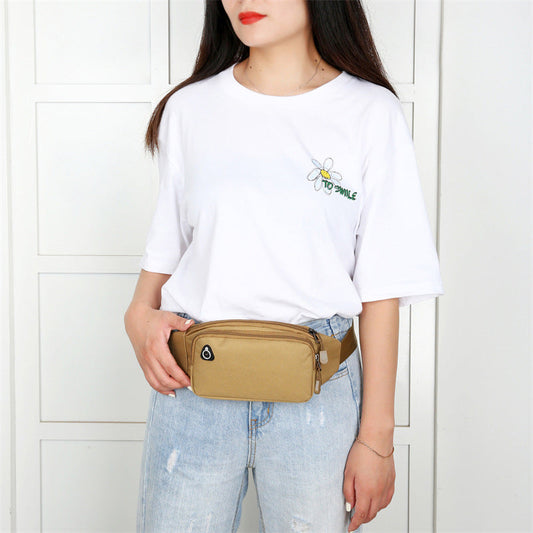 Durable Oxford Cloth Outdoor Waterproof Waist and Crossbody Bag