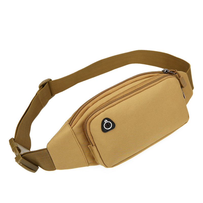 Durable Oxford Cloth Outdoor Waterproof Waist and Crossbody Bag