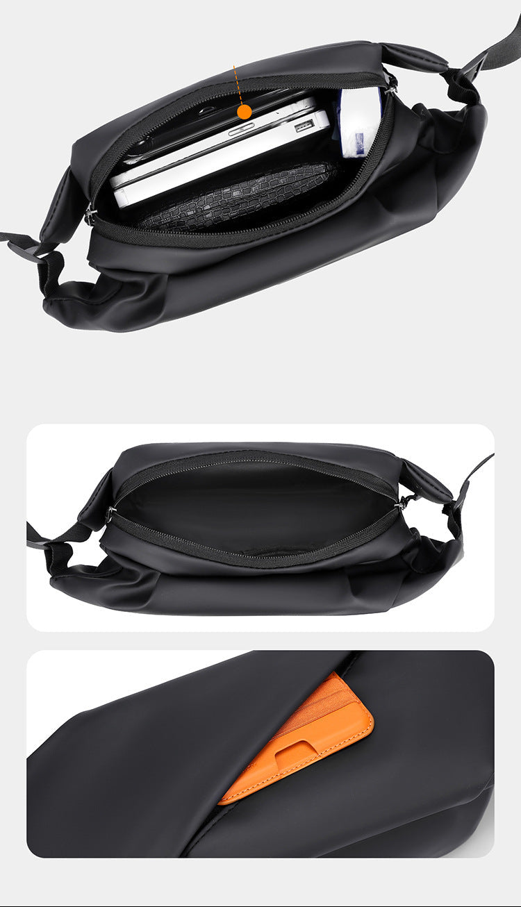 Multifunctional Mens Crossbody Shoulder and Waist Bag