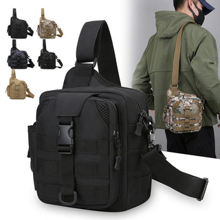 Men's Camouflage One-Shoulder Bag Waterproof Oxford Travel Sling