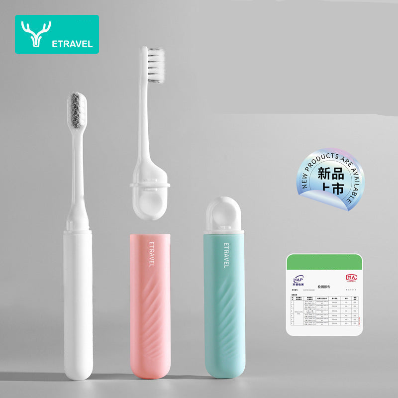 Transmit Foldable Travel Toothbrush Soft Bristles