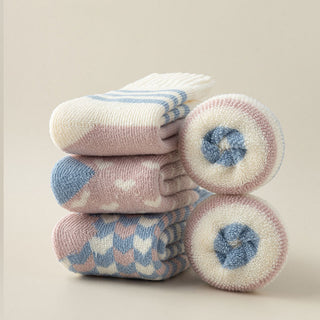 Thickened terry non-freezing, breathable winter socks