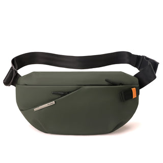Water Resistant Nylon Sports Belt Bag for Gym and Travel