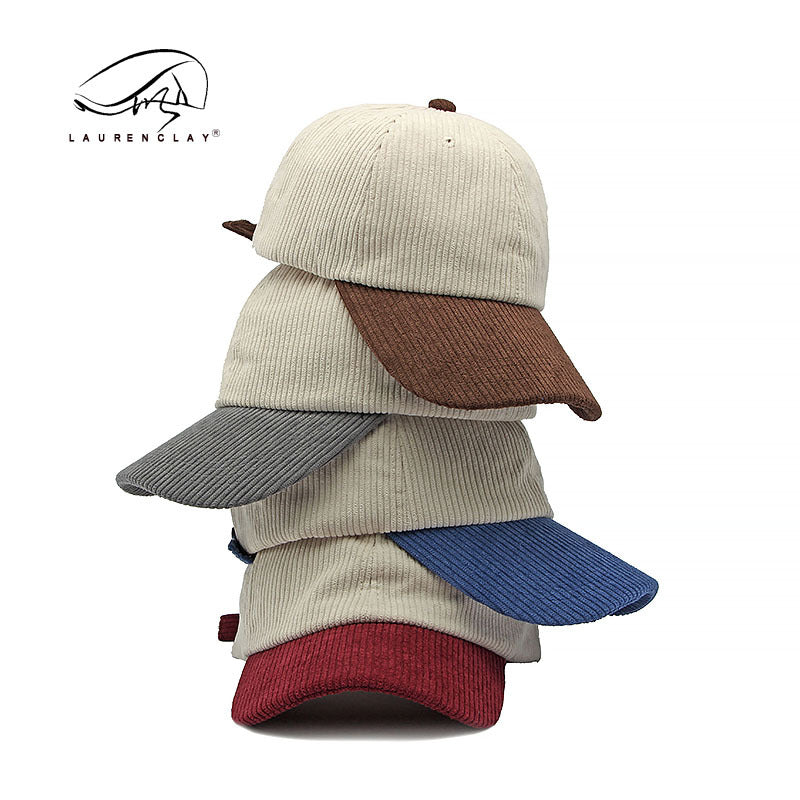New soft top corduroy baseball cap