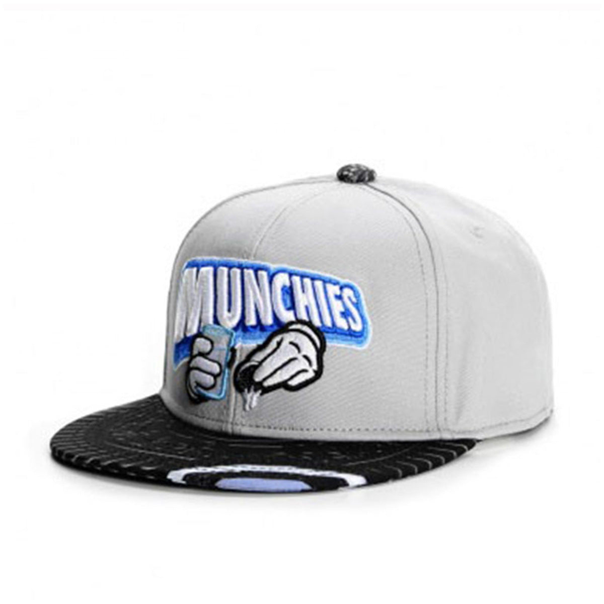 Munchies milk biscuit hip hop flat brim Snapback Cap