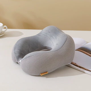 XZN HOME Memory Foam U-Shaped Neck Pillow Travel Support Cushion