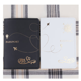 PU leather Travel Passport Cover & Card ID Holder