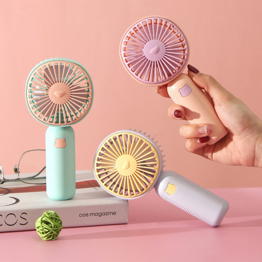 Handheld Summer Cool USB Rechargeable Portable Electric Fan