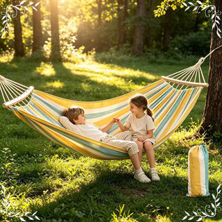 Thickened Striped Camping Hammock Anti-Rollover Outdoor ls-002