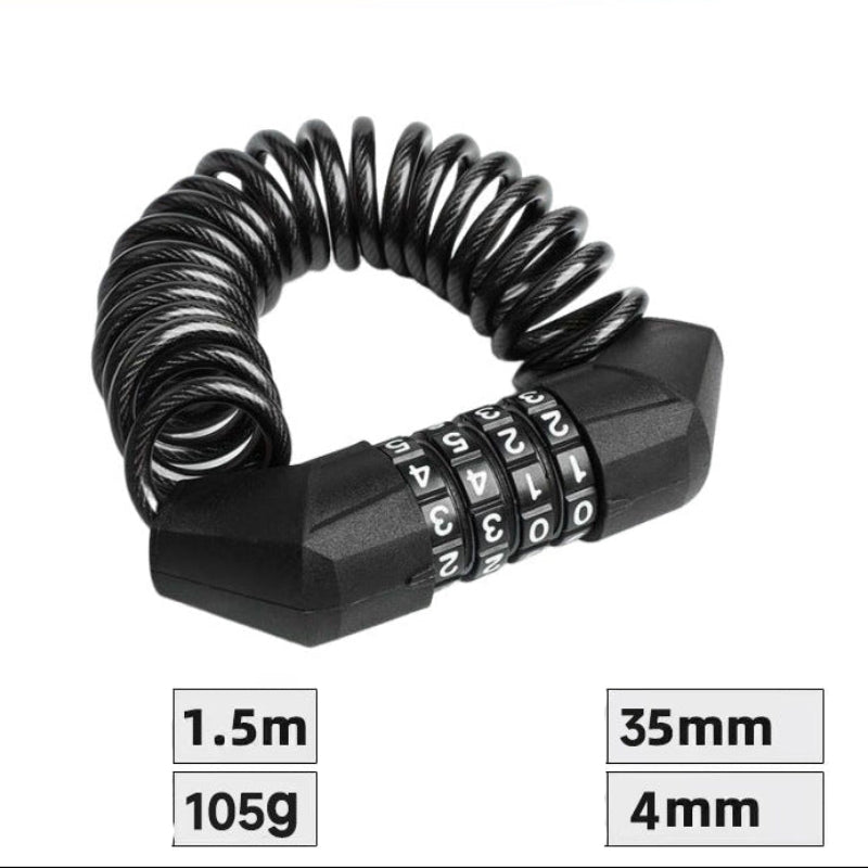 Universal Helmet Lock Anti-Theft Aluminum Alloy