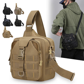 Men's Camouflage One-Shoulder Bag Waterproof Oxford Travel Sling