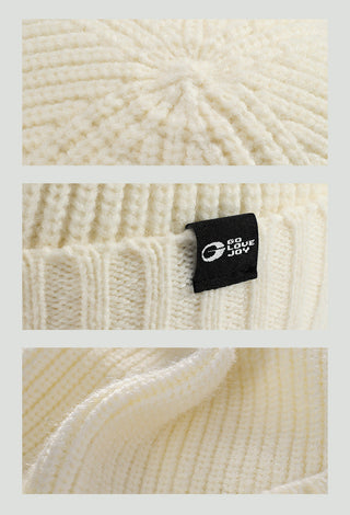 Winter Knitted Men's Outdoor Cotton Thickened Warm Woolen Cap