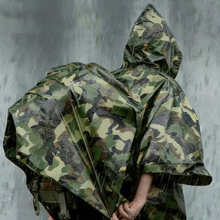Daemon Emergency Raincoat Retroreflective Windproof Hiking Survival Multiple Colors
