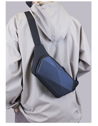 Mens Motorcycle EV Shell Waist Crossbody Shoulder Bag