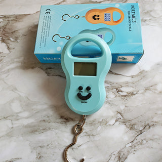 50kg Portable Handy Pocket Smile Mini Electronic Digital LCD Weight Scale