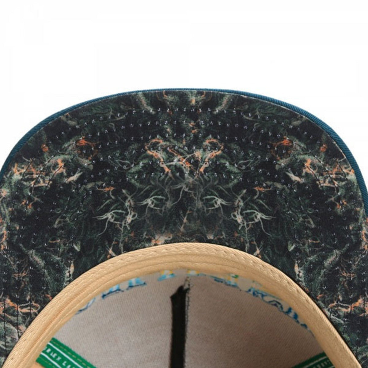 Bear Kushstock  Flat Brim Snapback Retro Streetwear Cap
