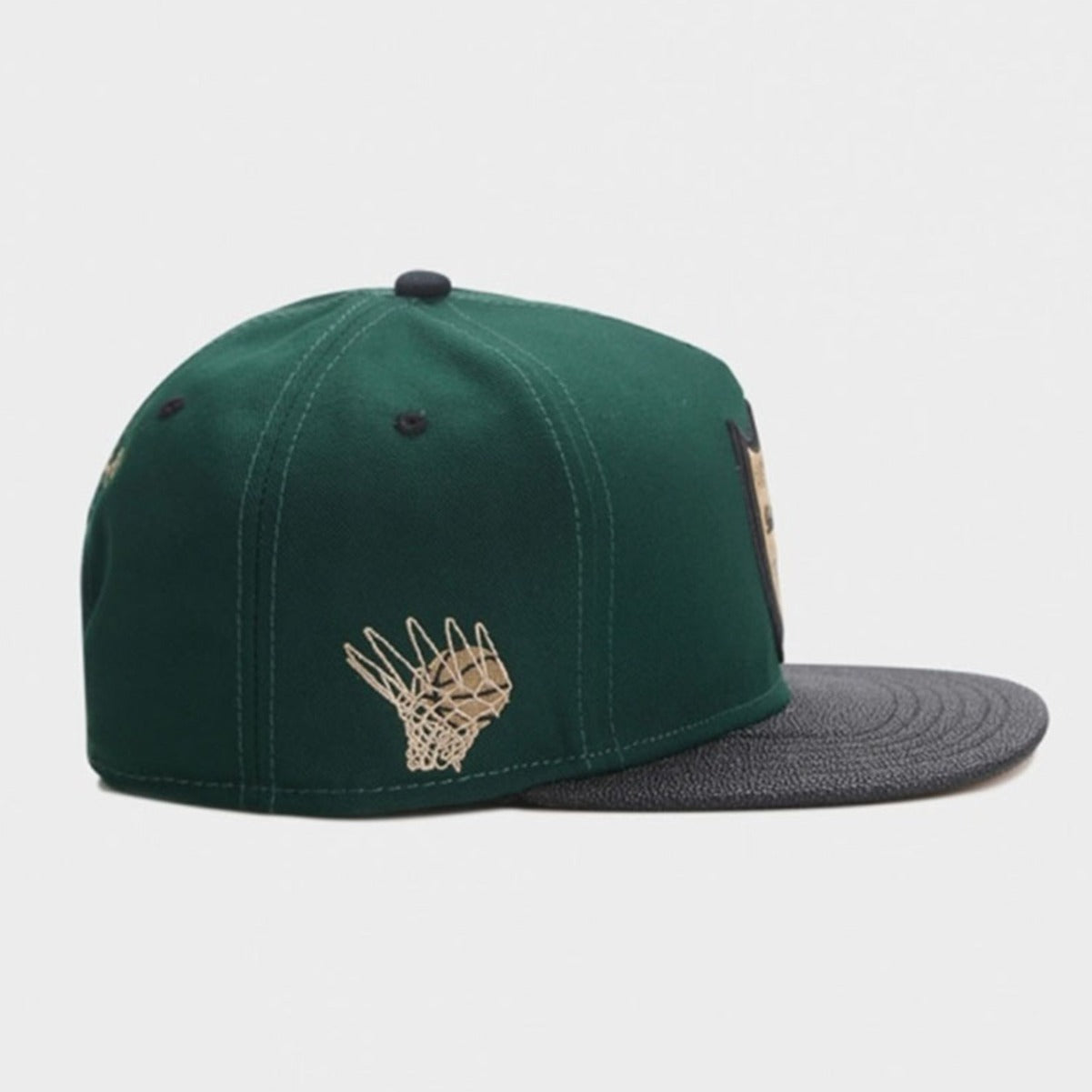 Retro Flat Brim  Adjustable Snapback Cap