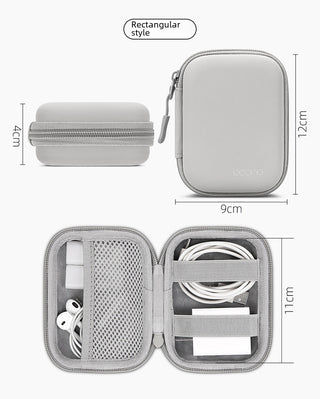EVA digital  power charger, data cable storage bag