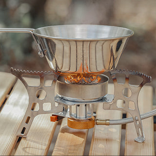 Sansui 304 Stainless Steel Folding Camping Cup Wide Mouth