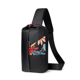 Men's Stylish Business Chest Bag Outdoor Shoulder Waist Bag