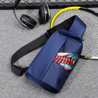 Men's Stylish Business Chest Bag Outdoor Shoulder Waist Bag