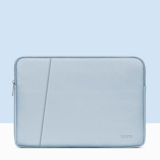 PU Leather 15.6 Inch Laptop Protector Bag for Men and Women