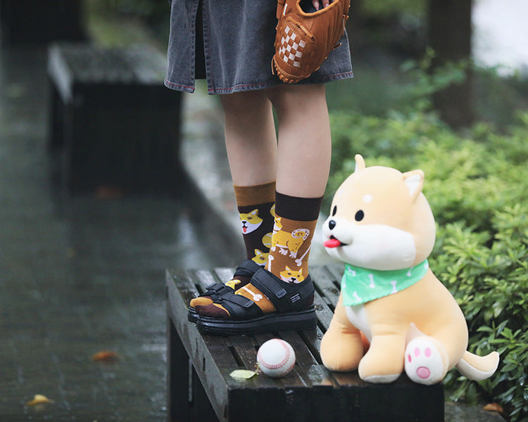 Four Season Couple Printed Socks