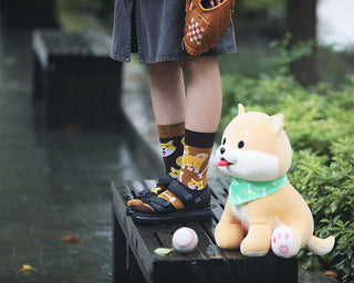 Four Season Couple Printed Socks