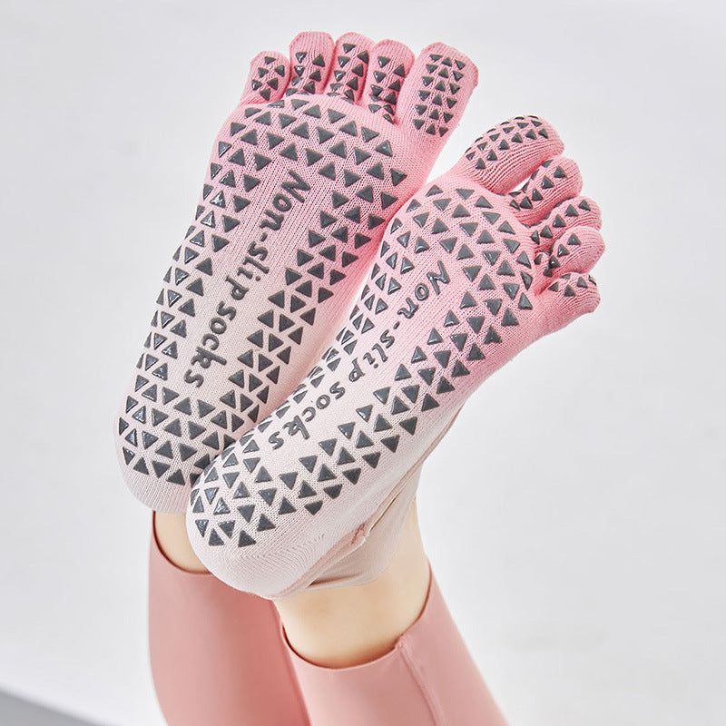Anti slip short tube invisible ladies yoga socks