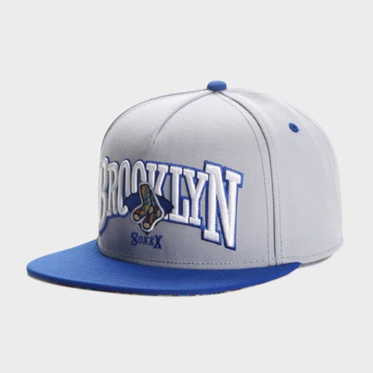 Retro Hip-Hop Flat Brim Snapback Street Style Cap
