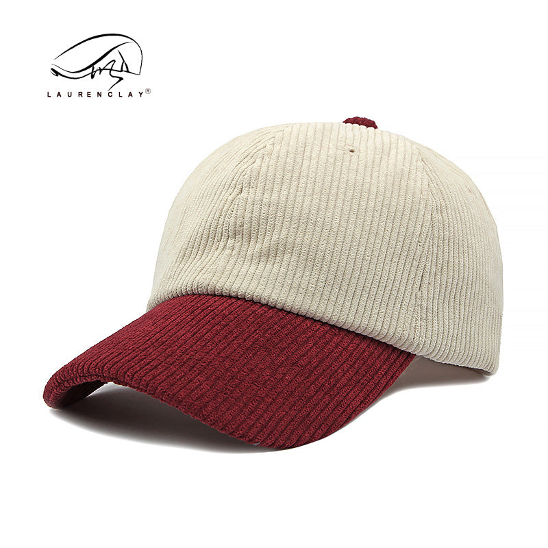 New soft top corduroy baseball cap