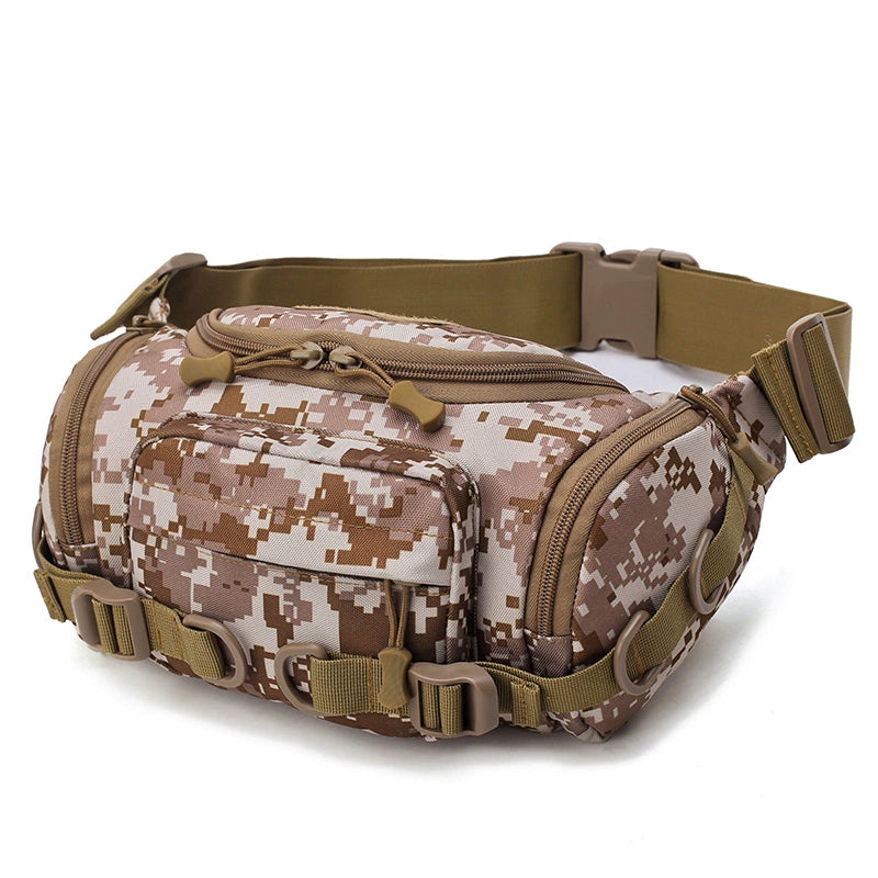 Outdoor Tactical Bag , multifunctional camouflage crossbody bag for travel and hiking