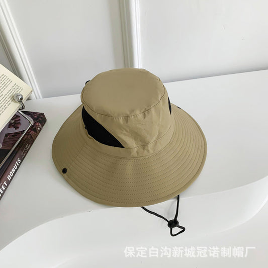 Summer quick-drying breathable outdoor travel bucket hat