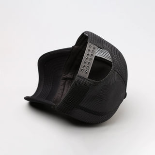 Summer net baseball cap, high top cap.