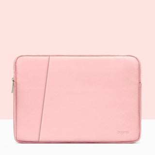 PU Leather 15.6 Inch Laptop Protector Bag for Men and Women