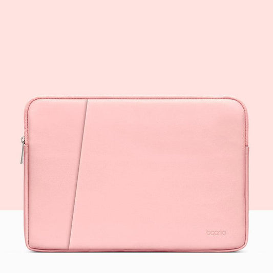 PU Leather 15.6 Inch Laptop Protector Bag for Men and Women