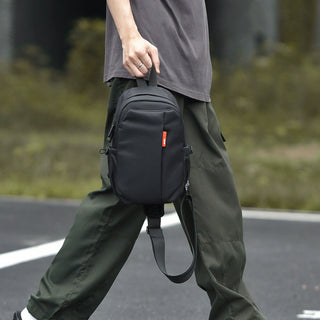 Men's Oxford Crossbody Sling Bag Waterproof Commuter Shoulder Bag 4692