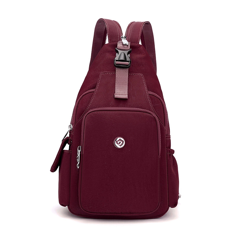 Solid Women's bag oxford cloth multifunctional crossbody travel bag