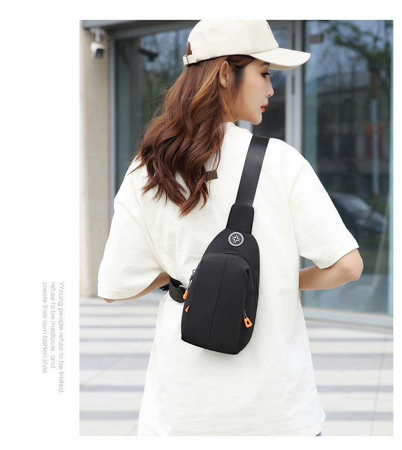 Oxford Crossbody Chest Shoulder Splash-proof Outdoor Sports Bag