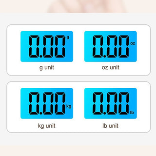 Mini Portable Luggage Scale 50kg Backlit Display Webbing Buckle Grey Blue