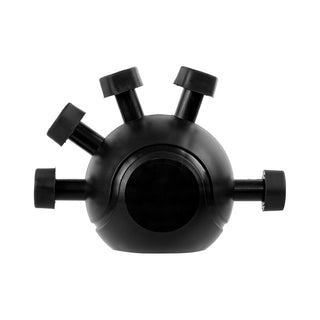 YJ-8819 Five-Finger Finger Strengthener Grip Ball Hand Exerciser Black