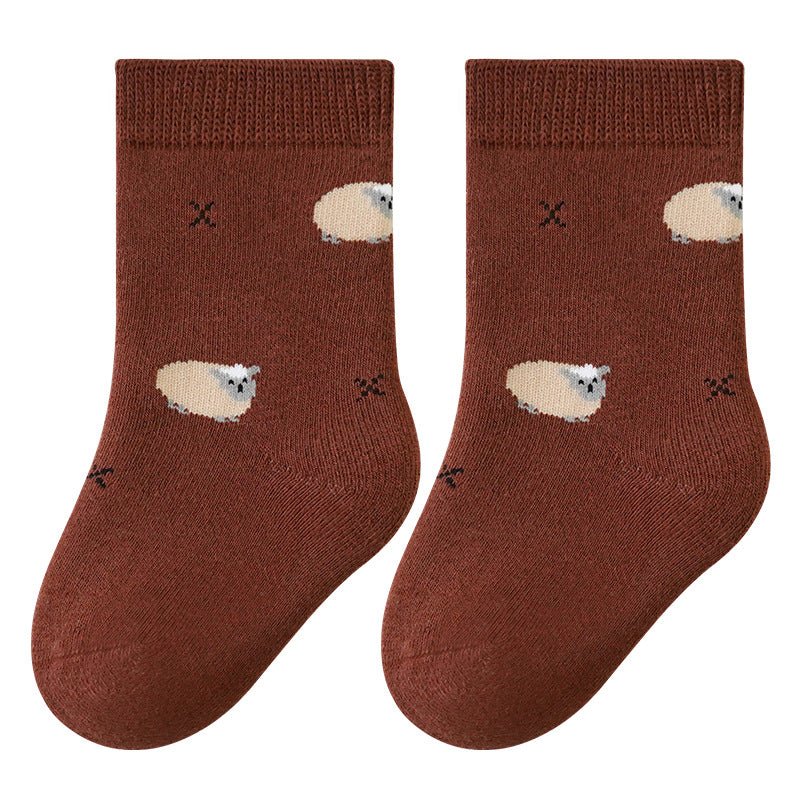 High Quality Thick Terry Boneless 1-5 Years Old Children's Socks