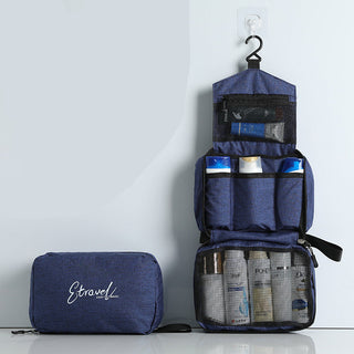 Men's Travel Toiletry Bag with Wet and Dry Separation