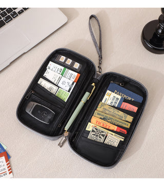 Multi-Functional Travel Document Organizer Bag