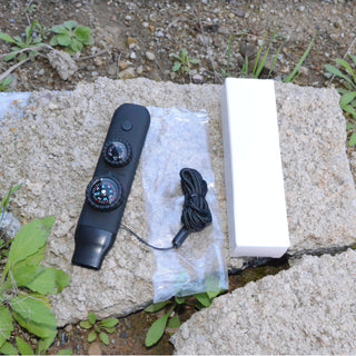 7-in-1 Outdoor Emergency Survival Whistle Multi-Tool with LED Light X7-1